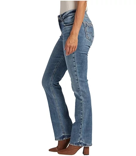 Women's Suki Curvy Fit Mid Rise Slim Bootcut Jeans 4 Women's Suki Curvy Fit Mid Rise Slim Bootcut Jeans - Image 2