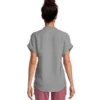 Women's Y-Neck Collar Scrub Top 2 Women's Y-Neck Collar Scrub Top -Clothing Store 404654 3FLBHPA23BITTAG PROD 2 GREY