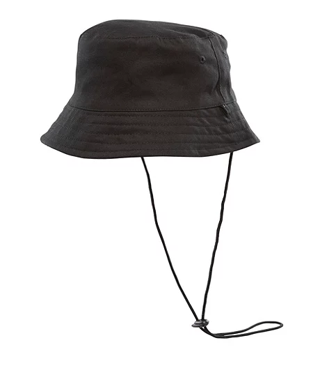 Men's Reversible Printed To Solid Bucket Hat With Adjustable Chin Strap 6 Men's Reversible Printed To Solid Bucket Hat With Adjustable Chin Strap - Image 4