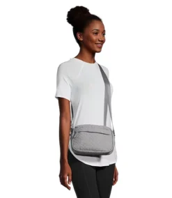 Women's Quilted Camera Bag 8 Women's Quilted Camera Bag -Clothing Store 405893 6DUGSHS3 35203G PROD 4 GREY