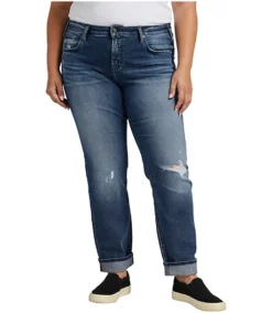 Women's Beau High Rise Slim Leg Jeans Plus Size -Clothing Store 406071 W27363EPX345 PROD 1 INDIGO