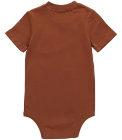 Carhartt Baby Boys' Construction Short Sleeve Bodysuit