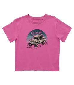 Carhartt Toddler Girls' Off Road Crewneck T Shirt 5 Carhartt Toddler Girls' Off Road Crewneck T Shirt -Clothing Store 408078 CA9936 P72 T PROD 1 SUPERP