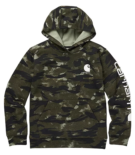 Carhartt Youth Camo Graphic Pullover Hoodie 3 Carhartt Youth Camo Graphic Pullover Hoodie