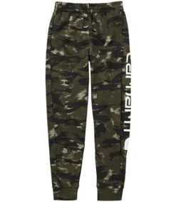 Carhartt Youth Boys' Camo Logo Sweatpants