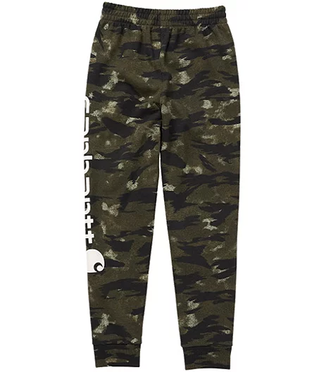 Carhartt Youth Boys' Camo Logo Sweatpants 4 Carhartt Youth Boys' Camo Logo Sweatpants - Image 2