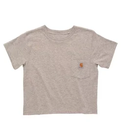 Carhartt Youth Girls' Crewneck Logo Stack T Shirt