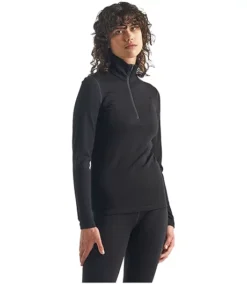 Icebreaker Women's 260 Tech Long Sleeve Half Zip Base Layer Top - ONLINE ONLY