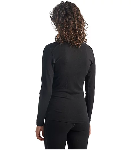 Icebreaker Women's 260 Tech Long Sleeve Half Zip Base Layer Top - ONLINE ONLY 5 Icebreaker Women's 260 Tech Long Sleeve Half Zip Base Layer Top - ONLINE ONLY - Image 3