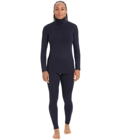 Icebreaker Women's 260 Tech Base Layer Leggings -ONLINE ONLY 8 Icebreaker Women's 260 Tech Base Layer Leggings -ONLINE ONLY -Clothing Store 409876 IB104392 PROD 4 MIDNAV
