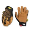 Mechanix Wear Unisex 1 Pair Durahide Leather Palm Utility Gloves - Tan Black