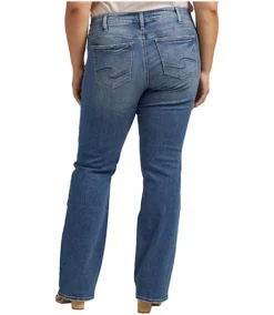 Women's Elyse Mid Rise Slim Leg Jeans Plus Size - ONLINE ONLY