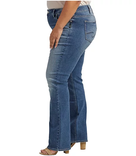 Women's Elyse Mid Rise Slim Leg Jeans Plus Size - ONLINE ONLY 5 Women's Elyse Mid Rise Slim Leg Jeans Plus Size - ONLINE ONLY - Image 3