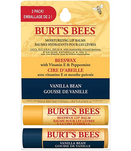 2 Pack Vanilla Bean Beeswax Lip Balm 3 2 Pack Vanilla Bean Beeswax Lip Balm