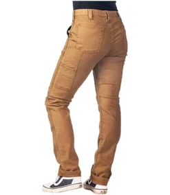 Women's Maven X Canvas Mid Rise Slim Leg Work Pants