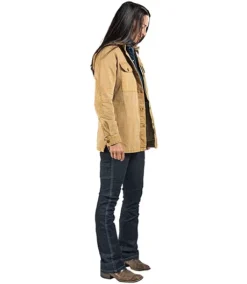 Women's Oahe Oversized Girlfriend Fit Work Jacket -Clothing Store 421190 DWS22OW7 220 PROD 3 OCHR