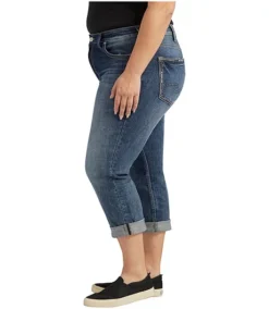 Women's Avery Curvy Fit High Rise Capri Jeans - Plus Size -Clothing Store 421536 W44922EAE380 PROD 3 INDIGO