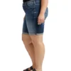 Women's Elyse Mid Rise Bermuda Jean Short - Plus Size 1 Women's Elyse Mid Rise Bermuda Jean Short - Plus Size -Clothing Store 421539 W53015EAE397 PROD 3 INDIGO