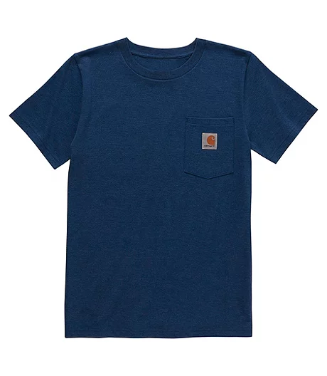 Carhartt Toddler Crewneck Short Sleeve Pocket T Shirt 4 Carhartt Toddler Crewneck Short Sleeve Pocket T Shirt - Image 2