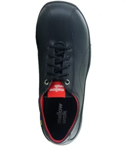 Women's Daisy Steel Toe Slip Resistent Leather Lace Up Safety Shoes 8 Women's Daisy Steel Toe Slip Resistent Leather Lace Up Safety Shoes -Clothing Store 423169 498092 PROD 3 BLACK