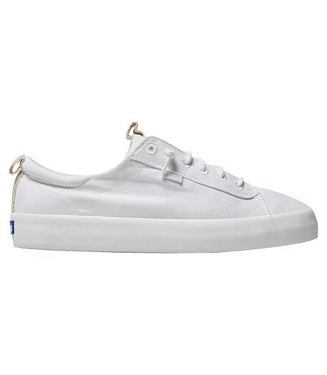 Keds Women's Kickback Canvas Slip On Sneakers - White 5 Keds Women's Kickback Canvas Slip On Sneakers - White - Image 3