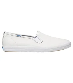 Keds Women's Champion Leather Slip On Sneakers - White 9 Keds Women's Champion Leather Slip On Sneakers - White -Clothing Store 423235 WH48600 PROD 2 WHITE