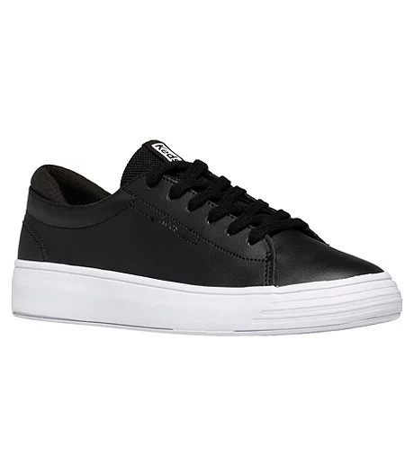 Keds Women's Alley Leather Sneakers - Black 6 Keds Women's Alley Leather Sneakers - Black - Image 4