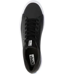 Keds Women's Alley Leather Sneakers - Black 8 Keds Women's Alley Leather Sneakers - Black -Clothing Store 423237 WH65870 PROD 3 BLACK