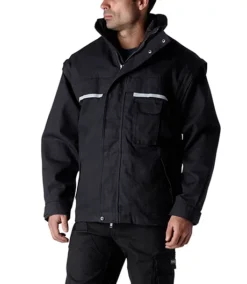 Men's 7-In-1 Abrasion Resistant Cotton Duck Work Coat