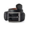 Men's Leather Dress Belt - Black 1 Men's Leather Dress Belt - Black -Clothing Store 81991 6CTGDHAS7 70321 PROD 1 BLACK