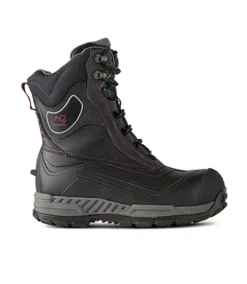 Women's 8905 Composite Toe Composite Plate IceFX T-Max Insulated Waterproof Hyper Dri 3 Winter Safety Boots - Black